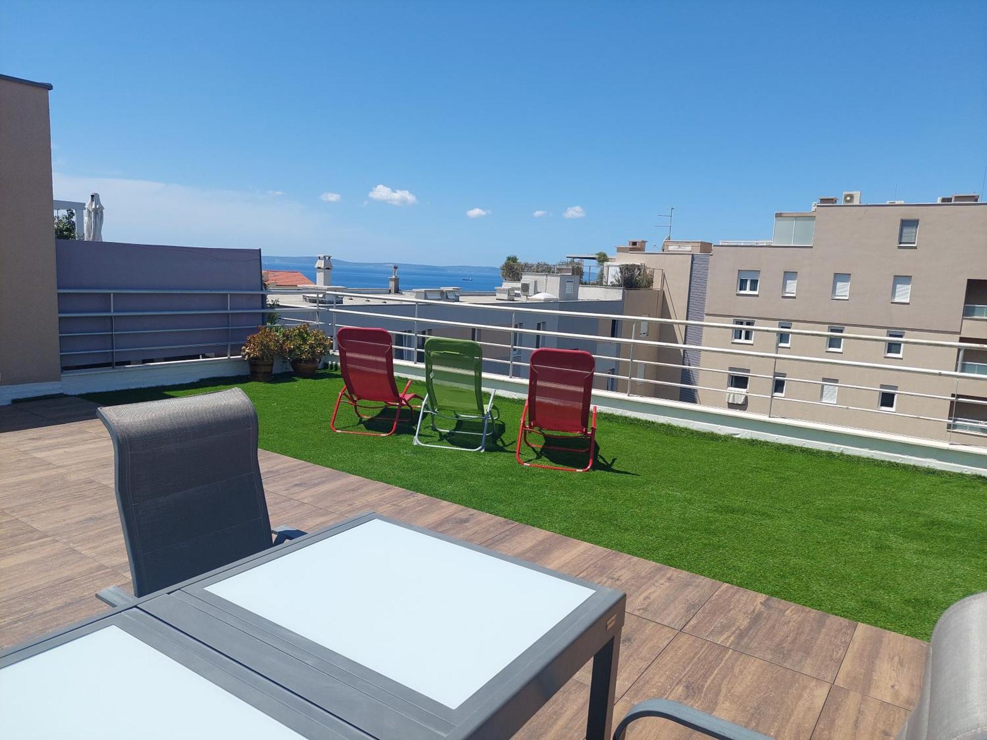Penthouse Znjan Leilighet Split Eksteriør bilde